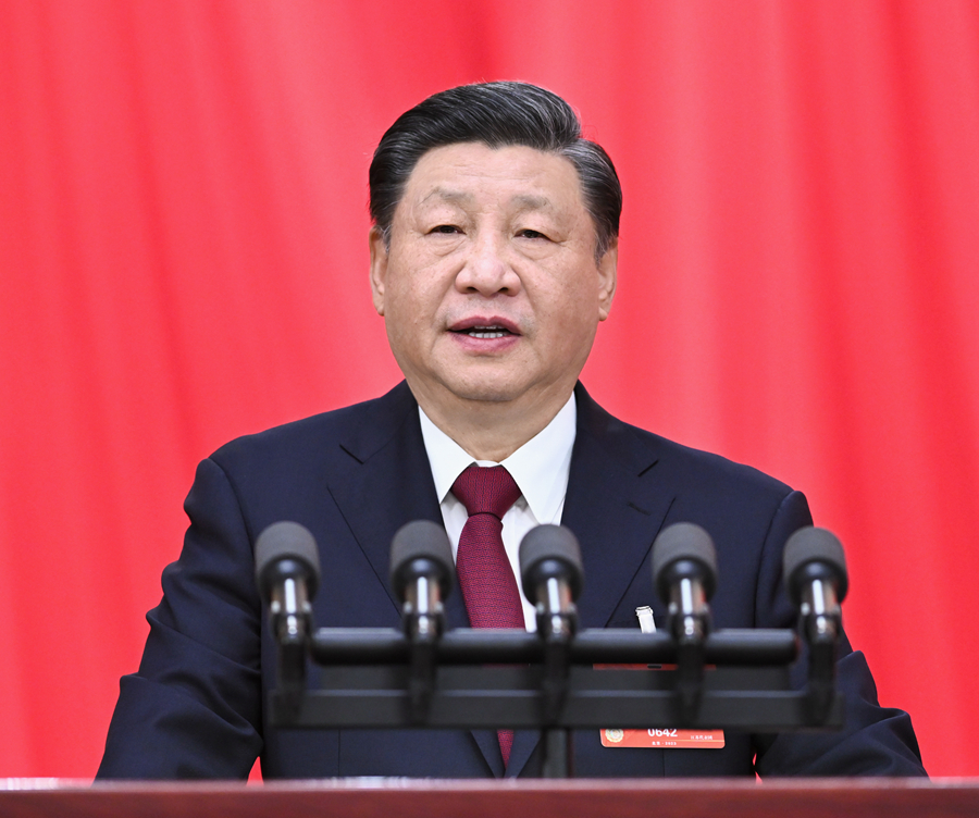 3月13日，第十四屆全國人民代表大會(huì)第一次會(huì)議在北京人民大會(huì)堂閉幕。中共中央總書記、國家主席、中央軍委主席習(xí)近平發(fā)表重要講話。 